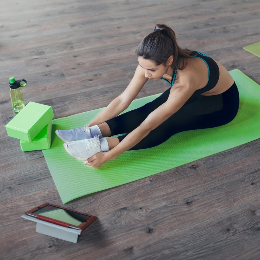 7-Piece Yoga Set – Green - Image 3